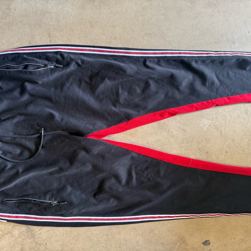 A/X Armani Exchange Black Joggers